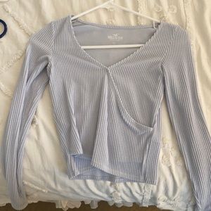 Light blue Hollister Top